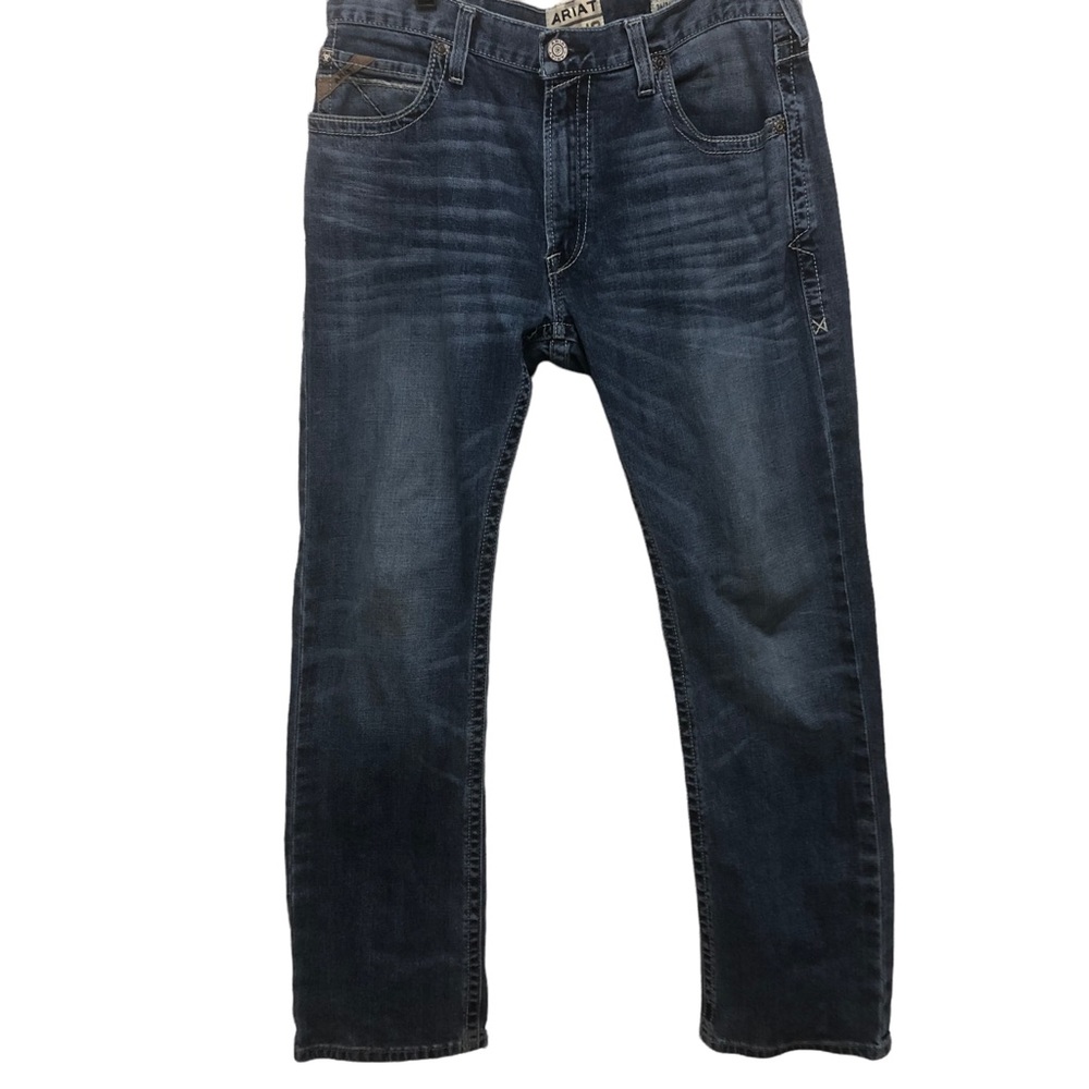 Ariet M5 Straight Fit Straight Leg Mens Denim Jeans Size 36x 34